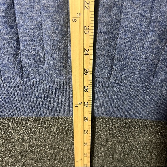 Polo Ralph Lauren Blue Lmbs Wool V-Neck Sweater Vest, Men’s XXL - Picture 6 of 7